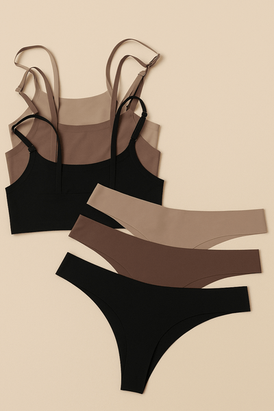 Seamless underwear women South Africa, invisible seamless panties SA, seamless breathable panties set